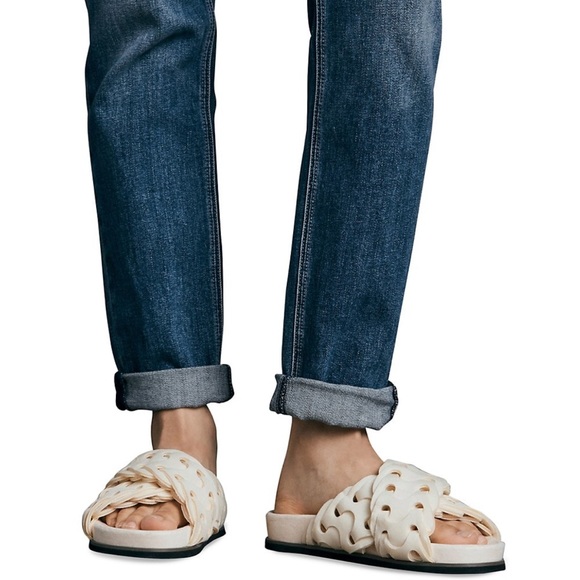 Rag & Bone Bailey Sport Slides Cream - Picture 4 of 6
